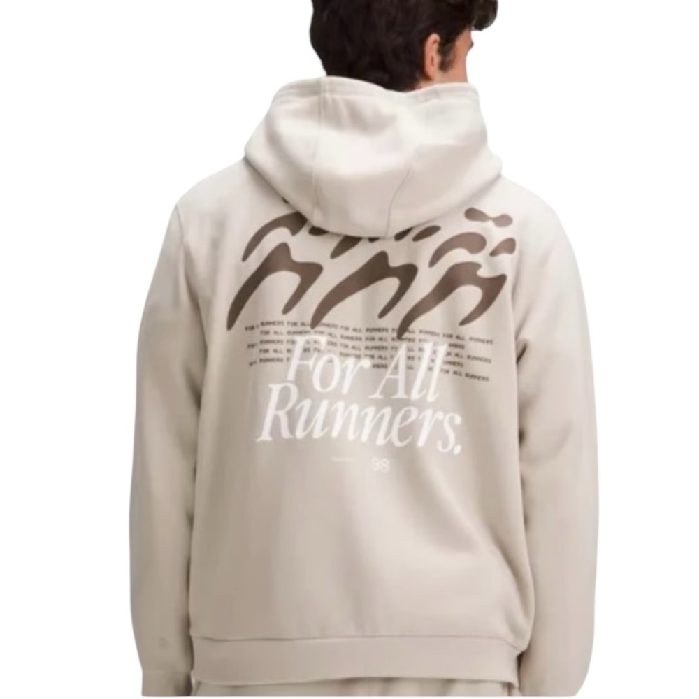 LULULEMON Special Edition Steady State Mohave Tan For All Runners Hoodie